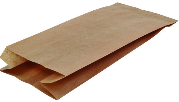 Bolsa de papel kraft baguetina 9x31+4,5 (5*200)
