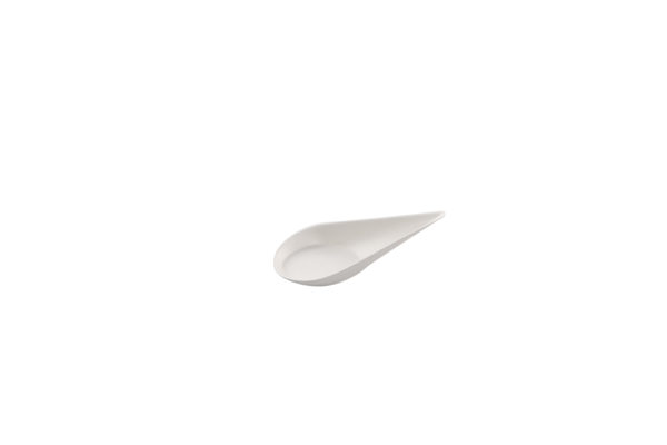 Salsera caña de azúcar cuchara blanco 10,5cm 60X50