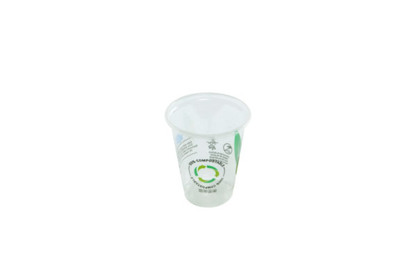 Vaso de PLA compostable 220cc (20*15)