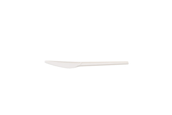 Cuchillo de CPLA blanco 168mm (50*6)