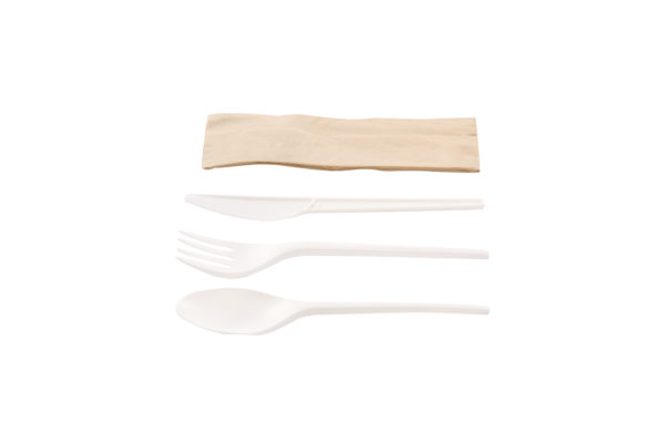 SetCPLA cuchillo, tenedor, cuchara y servil(10*50)