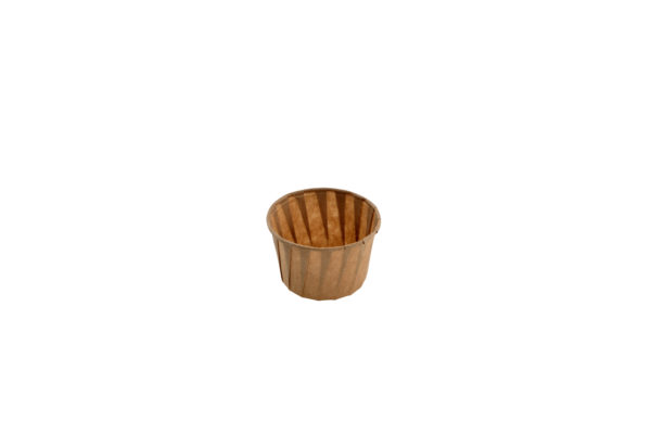 Salsera de papel plisado kraft 4oz(120ml)(20*250)