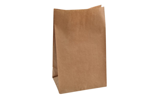 Bolsa de papel kraft americana 26x41+14(2*200)
