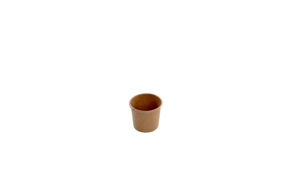 Salsera de cartón kraft 1oz (30ml) (40*50)