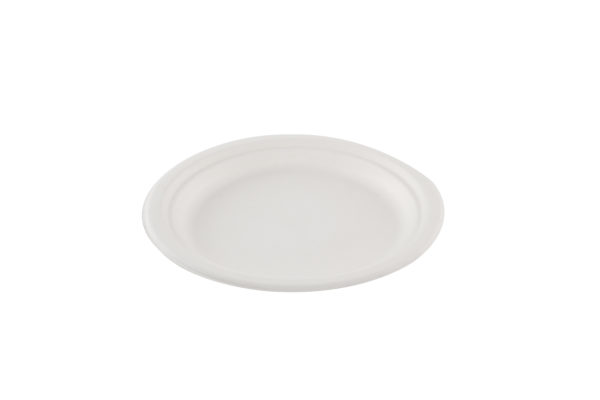 Plato de caña de azúcar blanco 220 mm (12*10)