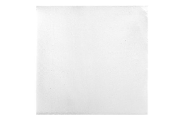 Servilleta 38x38 2/capas pp 1/4 blanca (24*50)