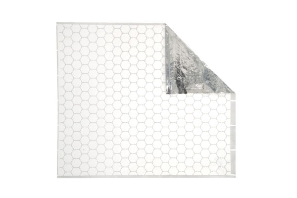 Papel aislante aluminio plata 35,5*40,6cm(2*500)