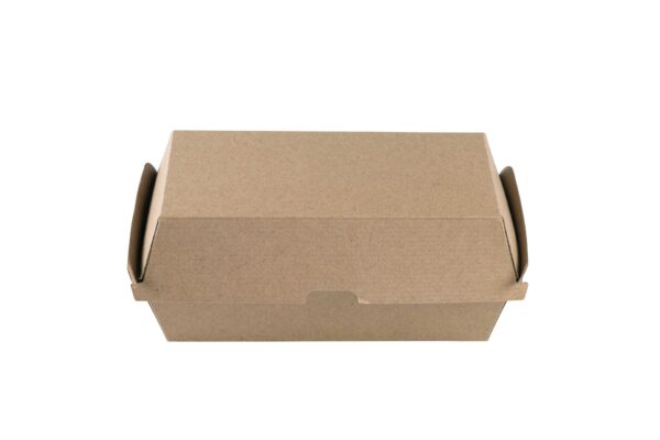 Hot dog microcanal kraft pequeña 233*90*70mm(8*25)